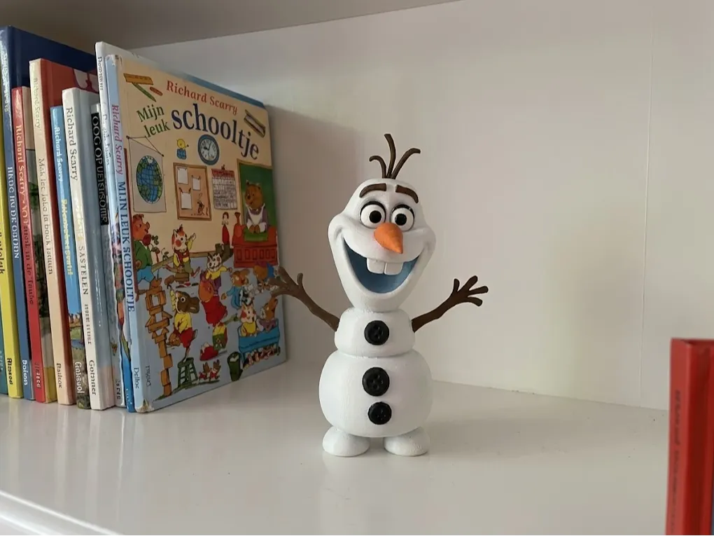 Olaf Figür 20 Cm El Boyaması Dekoratif Koleksiyon Figürü