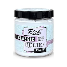 Rich Klasik Rölyef Pasta Beyaz 250 Ml / 350 Gr