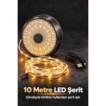 Led Kamp Lambası Dairesel Aydınlatma Yüzeyli Ve Şeritli Diğer