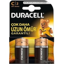 Duracell Lr14 Alkalin Orta Boy C Pil 2'li