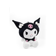 34 Cm Kuromi Peluş - Kuromi Yastık Yumuşak Mor - Pembe 001