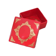Komple Karton Kutu Saray Desen Gold Yaldız 4X4X2 Cm (50 Adet) Kı