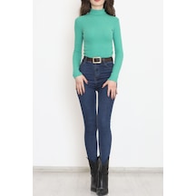Mokashopin - Balıkçı Yaka Body Yeşil - 8338.1567. 001