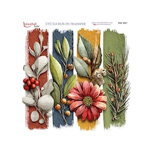 Ütü İle Rub On Transfer Kağıdı 30x30cm Rb-897