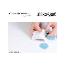 23.081.87.0196 Silikomart Trd01 Dantel Şablon Silikon Kalıp Kahverengi