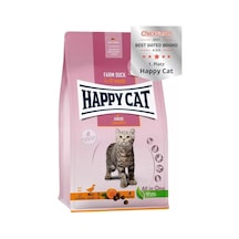 Happy Cat Junior Land Ente Tahılsız Ördekli Yavru Kedi Maması 4 KG