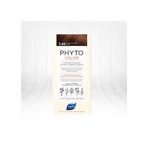 Phyto Phytocolor Bitkisel Saç Boyası No - 7.43 Kumral Bakır Dore