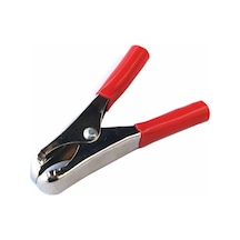 Akü Maşası Büyük 100mm Siyah Kırmızı