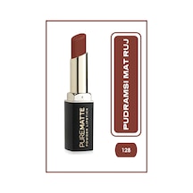 Pure Matte Powder Lipstick No:128 - Pudramsı Mat Ruj 128