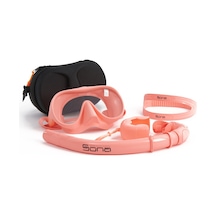 Sona Sona M1 Maske +Roll-Up Snorkel+Yedek Kayış+Deluxe Çanta Yavruağzı