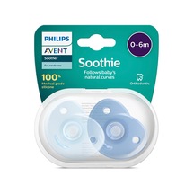 Soothie Emzik 0-6ay Mavi İkili 2 Adet