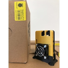Raspberry Pi 4 40 Mm Fan Tasarımlı Koruyucu Kutu Fan Sistemi