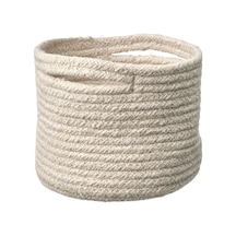 Ikea Tjabbıg Pamuk Örgü Saklama Sepeti 15 X 13 Cm Açık Bej