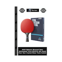 Aktif Eğlence Bireysel Spor Antrenman 1214-2818-01 Bat Royal Four Star Crystal Masa Tenis Raketi