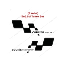 Courier Sticker Ford Courier Kapı Altı Sticker Ford Oto Sticker