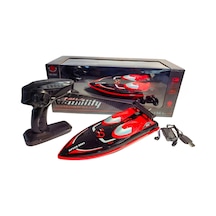 Uzaktan Kumandalı Şarjlı Sürat Teknesi Mx-0057-2 Kırmızı