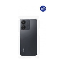 Xiaomi Redmi 13c Mat Arka Ve Yan Koruyucu Tpu Film