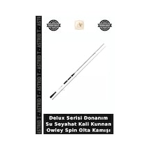 Delux Serisi Donanım Su Seyahat Kali Kunnan Owley Spin Olta Kamışı 210cm/9-32gr