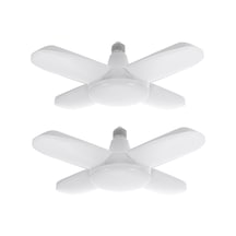 Neevoyu Dört Bölmeli Ayarlanabilir Garaj Lambası, Ac 85-265v Beyaz Işık, 60w 6000lm, E26/e27, 2 Adet Paket Diğer Neevoyu Dört Bölmeli Ayarlanabilir Garaj Lambası, Ac 85-265v Beyaz Işık, 60w 6000lm, E26/e27, 2 Adet Paket Diğer