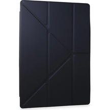 Gld-spt- Newface Samsung Uyumlu Galaxy Tab A9 Plus Kılıf Kalemlikli Mars Tablet Kılıfı - Lacivert