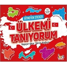Bitmeyen Stıcker Ülkemi Tanıyorum 50 Çıkartma