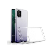 M31s Kılıf Crystal Clear 1. Sınıf Şeffaf Silikon 50 x 22