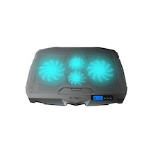 Tornado 4x Turbo Led Fan 6 Farklı Kademeli Lcd Ekran Notebook Soğutucu.