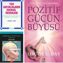Set- Düşünce Gücüyle Tedavi - Pozitif Gücün Büyüsü - Tüm Hastalıkların Zihinsel Nedenleri