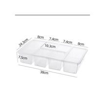 3 Adet Luna Çekmece Içi Düzenleyici Kemer Çorap Kravat Iç Çamaşır Şeffaf