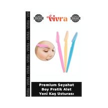 Premium Seyahat Boy Pratik Alet Yeni Kaş Usturası
