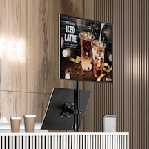 Masa Üstü Çift Monitör Standı, 15" - 33" Uyumlu, Vesa, Z002