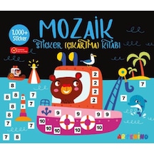 Mozaik Çıkartma Kitabı - Siyah - Msbu-728255