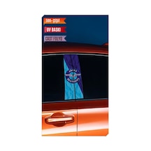 Araç Kapı Direk Kaplama Folyosu Ads Desenli Sağ Sol Takım 2 Adet - 22x50 Cm Görsel - 785711133