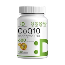 Deal Supplement Coq10 Ubiquinone Omega 3 Dha Epa Heart Energy Brain Health Antioxidant 120 Capsules