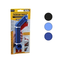 Kervan Tools Krv-0551 Derz Kazıyıcı Askılık Delikli Plastik 2mm Çift Testere Ağızlı - 10'li Paket