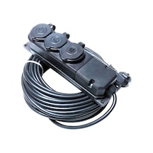 Topart 3 Lü Grup Prizli Uzatma Kablosu 10 Mt Tprt01555