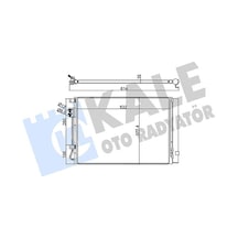 Kale 380200 Klima Radyatörü Kondanser - Kia Rio 2012- 1.6 Cvvt 976061r000