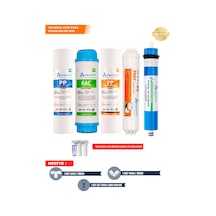 Su Arıtma Filtresi – Açık Kasa Su Arıtma Cihazı 10 İnç - 5 Li Filtre Seti