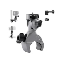Pgytech Caplock Süper Kelepçe Motosiklet Alüminyum Alaşımlı Fırça Tutucu Insta360 X5 İçin, Gopro Hero İçin 1/4 İnç Vidalı Yengeç Pense, Djı Osmo 360/cep/aksiyon Ve Diğer Aksesuarlar İçin