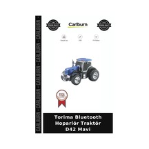 Özel Seri Torima Bluetooth Hoparlör Traktör D42 Mavi Günlük Eğlence Masaüstü Aksesuar Hobi Eşyası