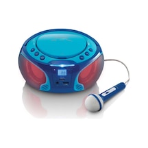 Lenco Scd650Bu Taşınabilir Müzik Seti Karaoke Radyo Cd Çalar Mp3