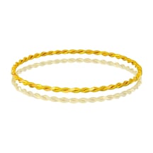 T51 Tuğrul Altın 12 Gram 22 Ayar Işçiliksiz Paftalı Burma Bilezik 148385443