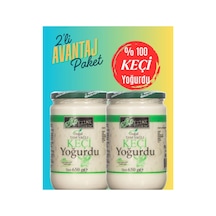 Keçi Yoğurdu 2 Adet 650 G 1300g