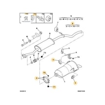 Egzoz Baglantisi Peugeot Cıtroen, Peugeot 1798.31