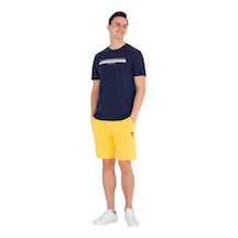 U.S. Polo Assn. Erkek Baskılı Logolu T-shirt Lacivert