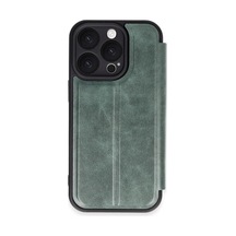 Apple İphone 16 Pro Max Kılıf Flip Cover - Koyu Yeşil 0.2M-Çok Renkli
