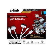 S-Link Slx-32C 5 In 1 Universal Çoklu Şarj Kablosu