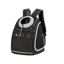 Taşınabilir Seyahat Kedisi Sırt Çantası Siyah