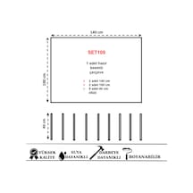 DECOZZA Boyanabilir 1 Adet Hazır Çerçeve 2,5 CM (SET109)