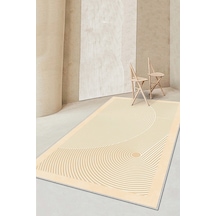 West Home Makinede Yıkanabilir Kaymaz Taban Leke Tutmaz Modern Bej Mutfak Halısı Salon Halısı Ve Yolluk Wh 581 Beige